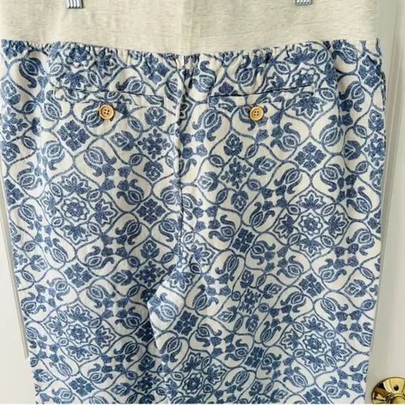 Soft Surroundings Aliso Point 100% Linen Wide Leg Pants NWT Large - Picture 11 of 12